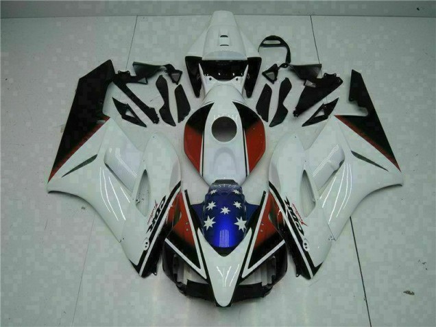 Branco Preto Carroçaria Moto CBR 1000RR 04-05