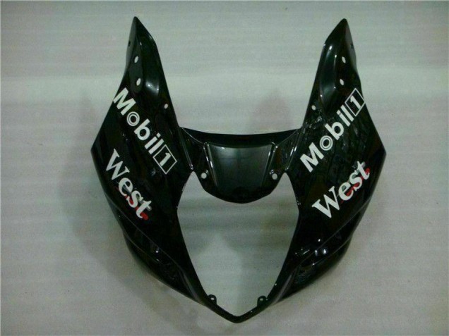 Branco Preto Carroçaria Moto GSXR 1000 K3 03-04 Branco Preto Carroçaria Moto GSXR 1000 K3 03-04