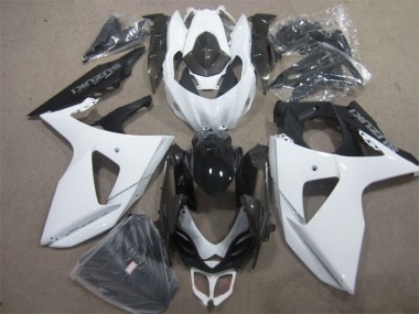 Branco Preto Carroçaria Moto GSXR 1000 K9 09-16