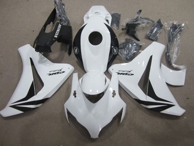 Branco Preto Fireblade Carenagem Moto CBR 1000RR 08-11