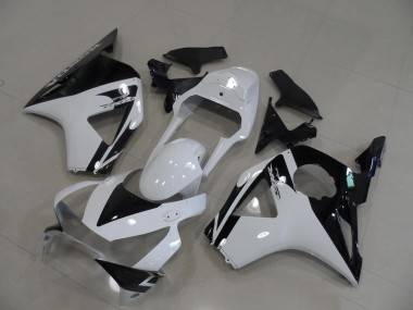 Branco Preto Moto Plástico CBR 900RR 954 02-03