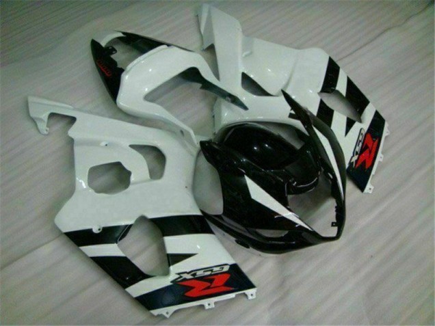 Branco Preto Moto Plásticos GSXR 1000 K3 03-04