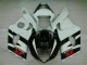Branco Preto Moto Plásticos GSXR 1000 K3 03-04