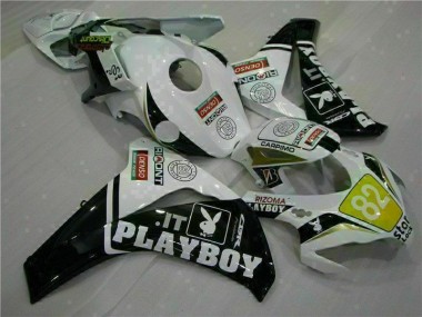 Branco Preto Playboy Carenagem Moto & Plástico Moto CBR 1000RR 08-11