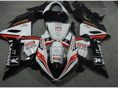 Branco Preto Rizoma Playboy Moto Plástico ZX6R 05-06