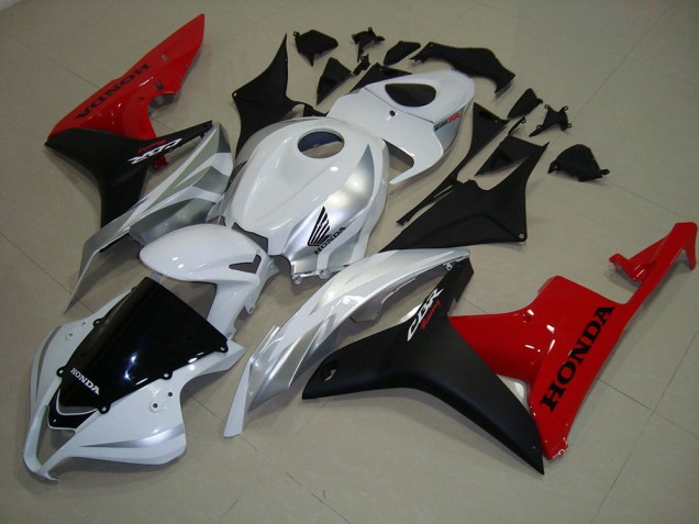 Branco Preto Vermelho Abs Moto Plásticos CBR 600RR 07-08