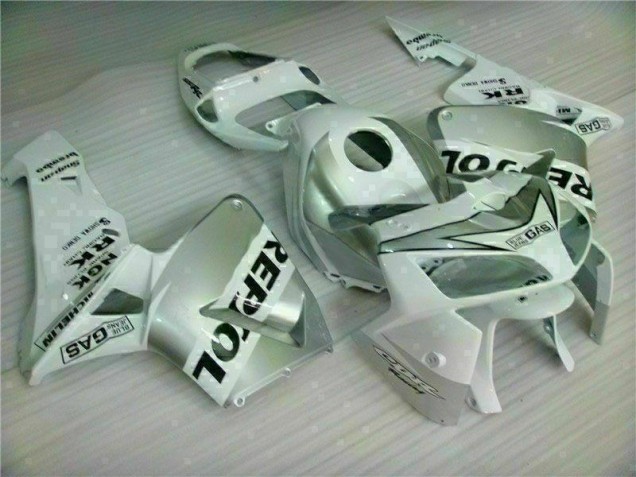 Branco Repsol Carroçaria Moto CBR 600RR 05-06 Branco Repsol Carroçaria Moto CBR 600RR 05-06
