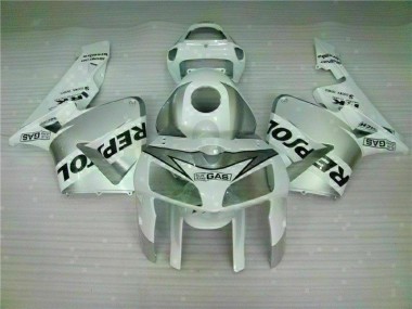 Branco Repsol Carroçaria Moto CBR 600RR 05-06