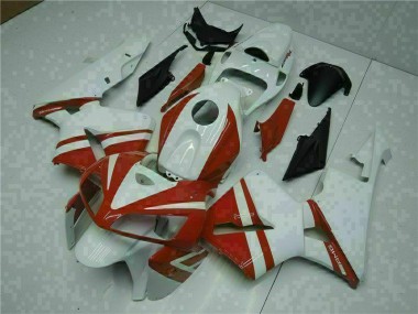 Branco Vermelho Kit Carenagem Moto CBR 600RR 05-06