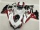 Branco Vermelho Preto Carenagem Moto GSXR 600 / 750 K8 08-10