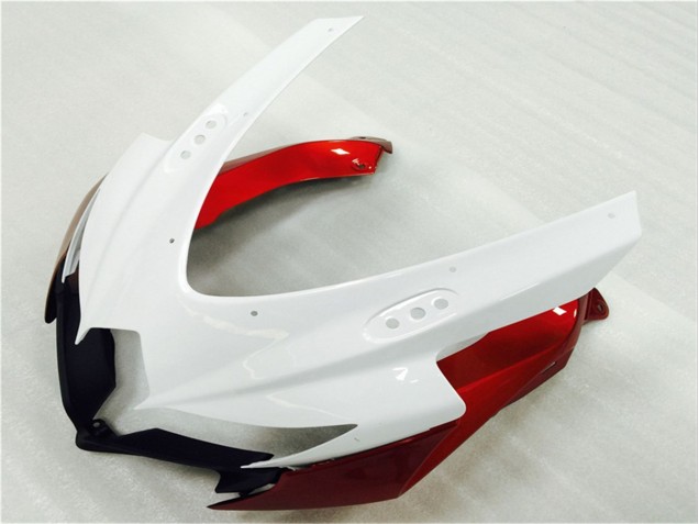 Branco Vermelho Preto Carenagem Moto GSXR 600 / 750 K8 08-10
