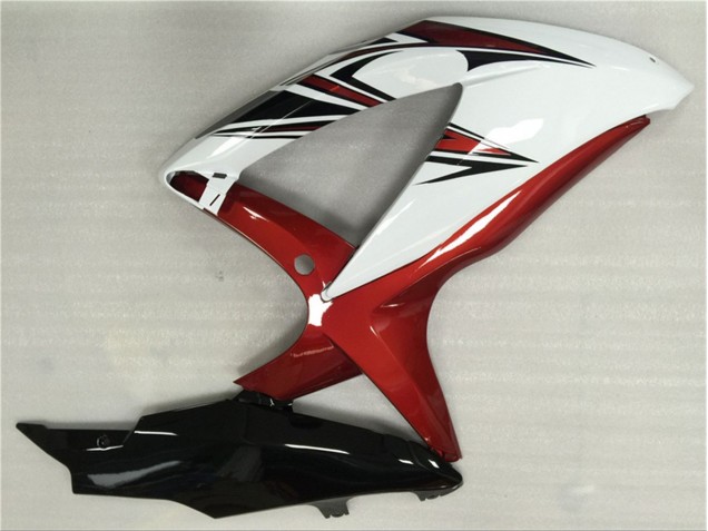 Branco Vermelho Preto Carenagem Moto GSXR 600 / 750 K8 08-10