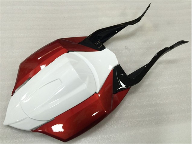 Branco Vermelho Preto Carenagem Moto GSXR 600 / 750 K8 08-10