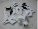 Brilhante Branco Carenagem Moto CBR 600RR 05-06