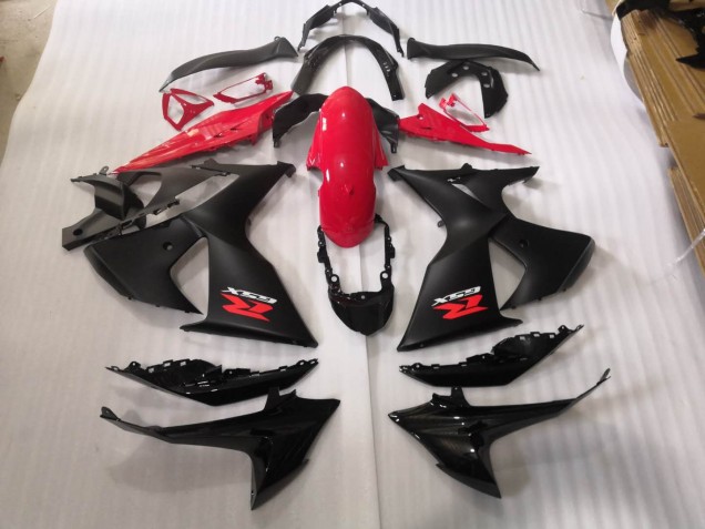 Brilhante Preto Fosco Carenagem Moto GSXR 1000 K9 09-16