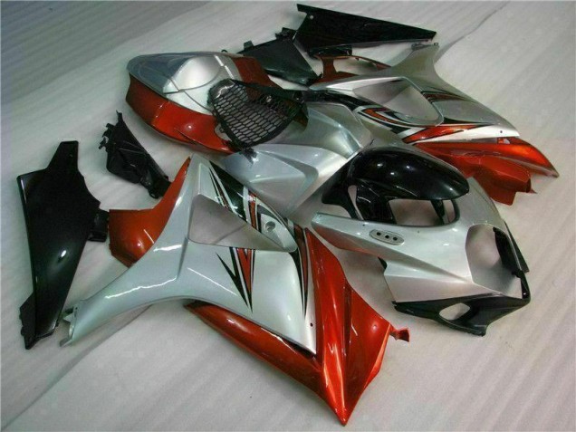 Castanho Prata Carenagem Moto GSXR 1000 K7 07-08