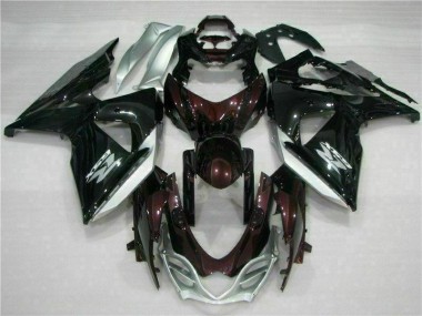 Castanho Preto Abs Kits Completos Carenagem Moto GSXR 1000 K9 09-16