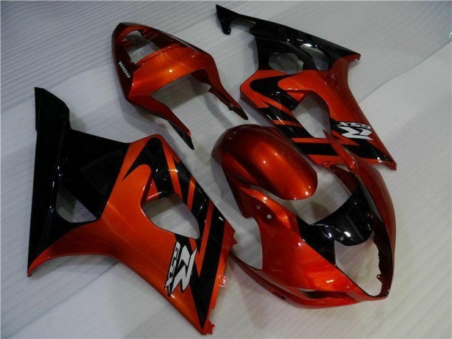 Castanho Preto Injeção Kit Carenagem GSXR 1000 K3 03-04 Castanho Preto Injeção Kit Carenagem GSXR 1000 K3 03-04