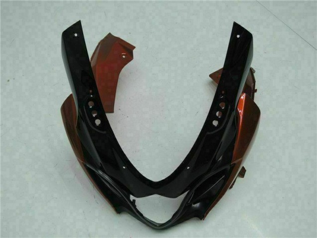 Castanho Preto Kit Completo Carenagem Moto GSXR 1000 K9 09-16 Castanho Preto Kit Completo Carenagem Moto GSXR 1000 K9 09-16