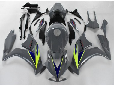 Cinzento Azul Verde Carenagem Moto CBR 1000RR 12-16