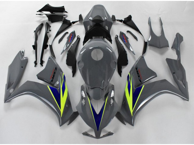 Cinzento Azul Verde Carenagem Moto CBR 1000RR 12-16 Cinzento Azul Verde Carenagem Moto CBR 1000RR 12-16
