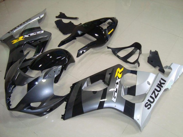 Cinzento Prata Carenagem Moto GSXR 1000 K3 03-04