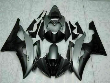 Cinzento Preto Abs Carenagem Moto R6 08-16