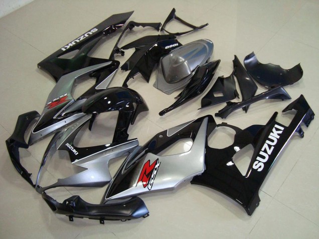 Cinzento Preto Abs Moto Plástico GSXR 1000 K5 05-06