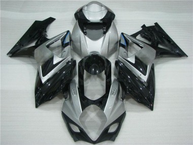 Cinzento Preto Carenagem Moto GSXR 1000 K7 07-08