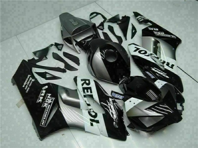 Cinzento Preto Repsol Abs Moto Plástico CBR 1000RR 04-05 Cinzento Preto Repsol Abs Moto Plástico CBR 1000RR 04-05