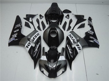 Cinzento Preto Repsol Abs Moto Plásticos CBR 1000RR 04-05