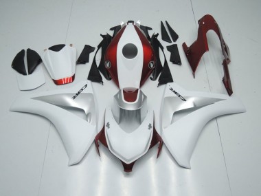 Doce Vermelho Branco & Prata Carenagem Moto CBR 1000RR 08-11