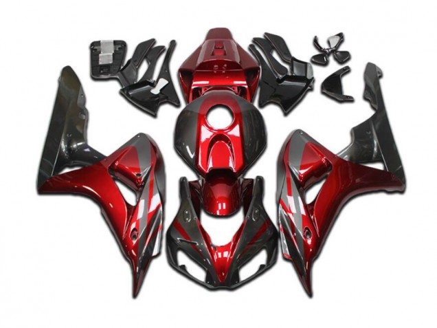 Doce Vermelho Cinzento Preto Carenagem Moto CBR 1000RR 04-05 Doce Vermelho Cinzento Preto Carenagem Moto CBR 1000RR 04-05