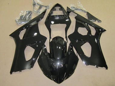 Gloss Preto Carenagem Moto GSXR 1000 K3 03-04