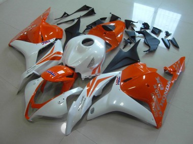 Laranja Branco Pérola Carenagem Moto CBR 600RR 09-12