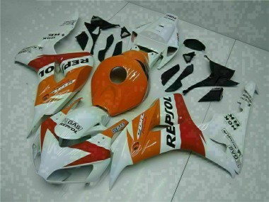 Laranja Branco Repsol Carenagem Moto CBR 1000RR 04-05