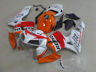 Laranja Branco Repsol Carenagem Moto CBR 600RR 05-06