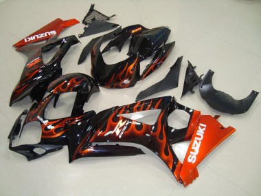 Laranja Chama Carenagem Moto GSXR 1000 K7 07-08