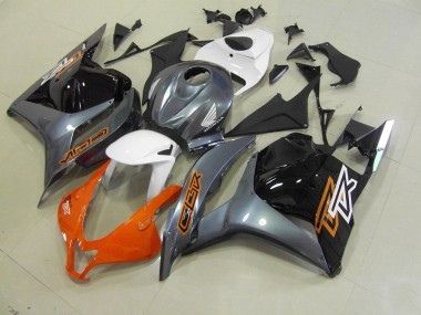 Laranja Cinzento Preto Carenagem Moto CBR 600RR 09-12