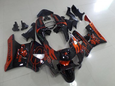 Laranja Corona Abs Kits Completos Carenagem Moto CBR 900RR 919 98-99