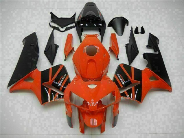 Laranja Kit Carenagem Moto CBR 600RR 05-06 Laranja Kit Carenagem Moto CBR 600RR 05-06