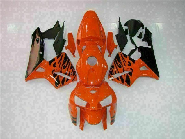 Laranja Kits Carenagem Moto CBR 600RR 05-06 Laranja Kits Carenagem Moto CBR 600RR 05-06