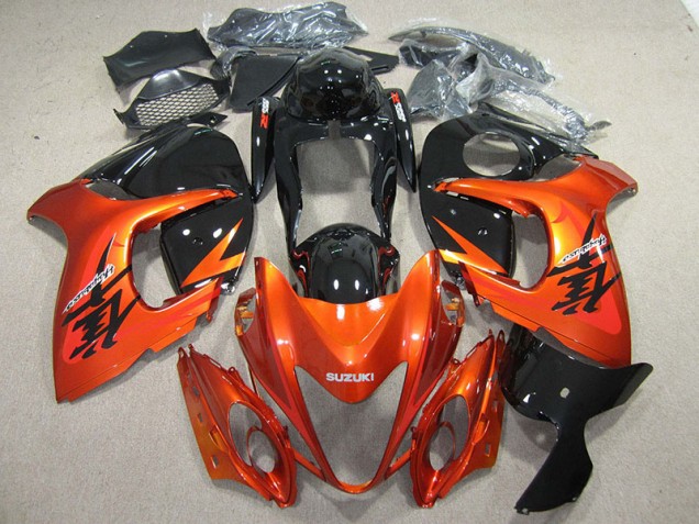 Laranja Preto Abs Carenagem Moto GSXR 1300 Hayabusa 08-19 Laranja Preto Abs Carenagem Moto GSXR 1300 Hayabusa 08-19