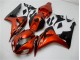 Laranja Preto Carenagem Moto CBR 1000RR 06-07