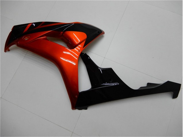 Laranja Preto Carenagem Moto CBR 1000RR 06-07