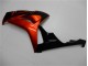 Laranja Preto Carenagem Moto CBR 1000RR 06-07