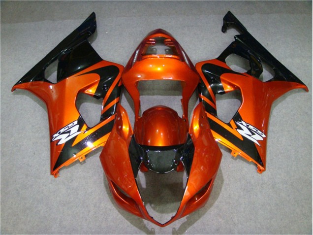 Laranja Preto Carenagem Moto GSXR 1000 K3 03-04