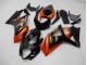 Laranja Preto Carenagem Moto GSXR 1000 K7 07-08 Laranja Preto Carenagem Moto GSXR 1000 K7 07-08