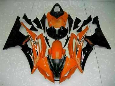 Laranja Preto Carenagem Moto R6 08-16