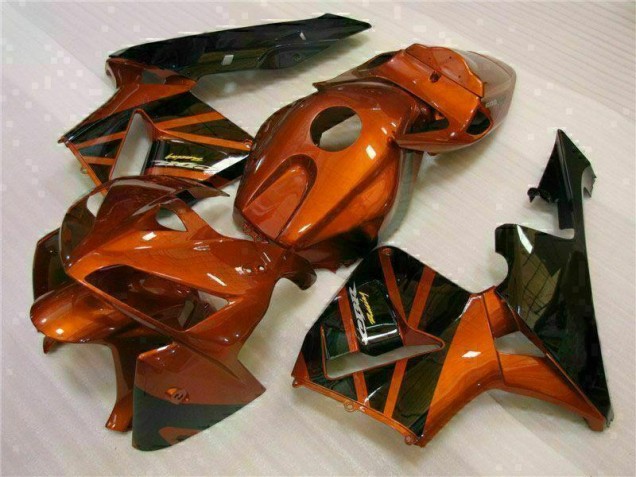Laranja Preto Carenagem & Plástico Moto CBR 600RR 05-06
